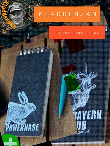 Kladdenjan Spiralblöcke, Schreibblock mit Spiralbindung, Notizblock aus recycelten Leitzordnern