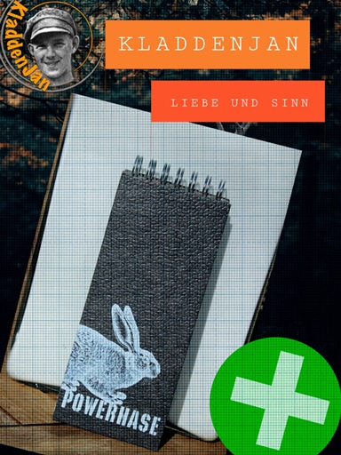 Kladdenjan Spiralblöcke, Schreibblock mit Spiralbindung, Notizblock aus recycelten Leitzordnern