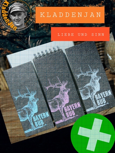 Kladdenjan Spiralblöcke, Schreibblock mit Spiralbindung, Notizblock aus recycelten Leitzordnern