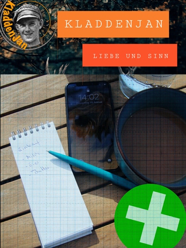 Die Einkaufsliste ganz einfach auf einen Kladdenjan Upcycling Spiralblock, Schreibblock mit Spiralbindung, Notizblock aus recycelten Leitzordnern schreiben