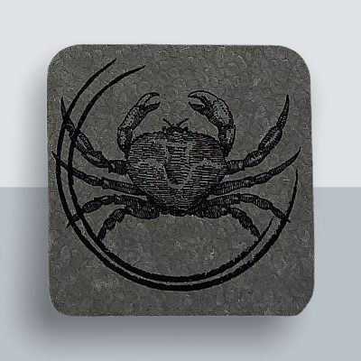 Krabbe Kühlschrankmagnet von Kladdenjan in schwarz | Kladdenjan