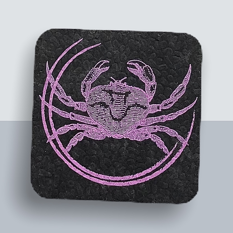 Krabbe Kühlschrankmagnet von Kladdenjan in rosa | Kladdenjan