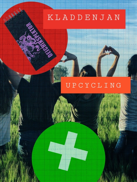 Kladdenjan Upcycling Grußkarten, Kühlschrankmagneten und Spiralblöcke aus recycelten Leitzordnern