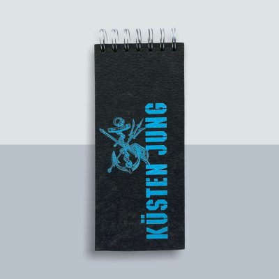 Küsten Jung Anker Spiralblock von Kladdenjan in hellblau | Kladdenjan