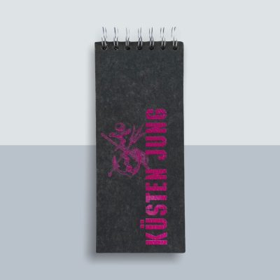 Küsten Jung Anker Spiralblock von Kladdenjan in magenta | Kladdenjan